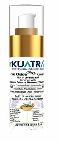 Crème Kuatra Çinko oksit plus (cilt tachessi önlemeye aide) 30 ml