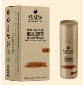Kuatra Amber crystal naturel bakir işiltili highligter stick 11,5 ml