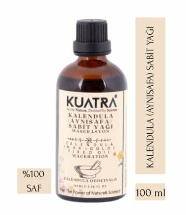 Huile Kuatra Souci végétale 100 ml.