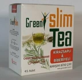 Green Label Green slim kiraz sapli & biberiymainsi 45'li