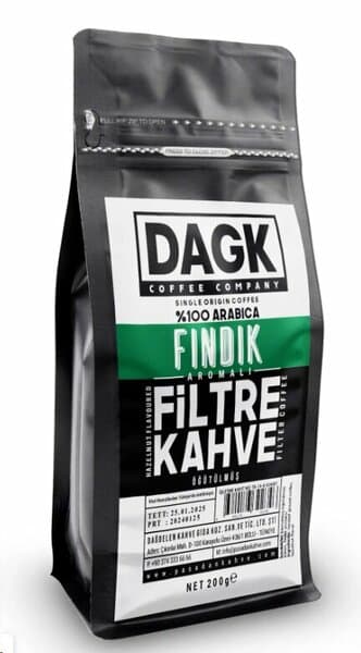 Dağdelen Kahve Dagk findikli filtre kahve 200 g