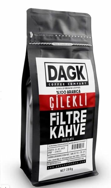 Dağdelen Kahve Dagk çilekli filtre kahve 200 g