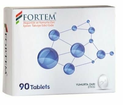 Fortem Akgünlük ve yumurta zari tablet