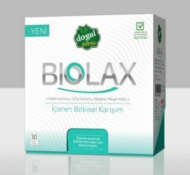 Doğal Adres Biolax (30 adet şase) 60 g