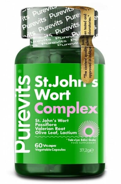 Purevits Purevits st.john's wort complex 500mgx60 v-cap