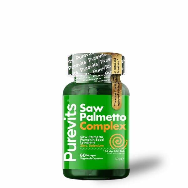 Purevits Purevits saw palmetto complex 500 mg 60 kapsül