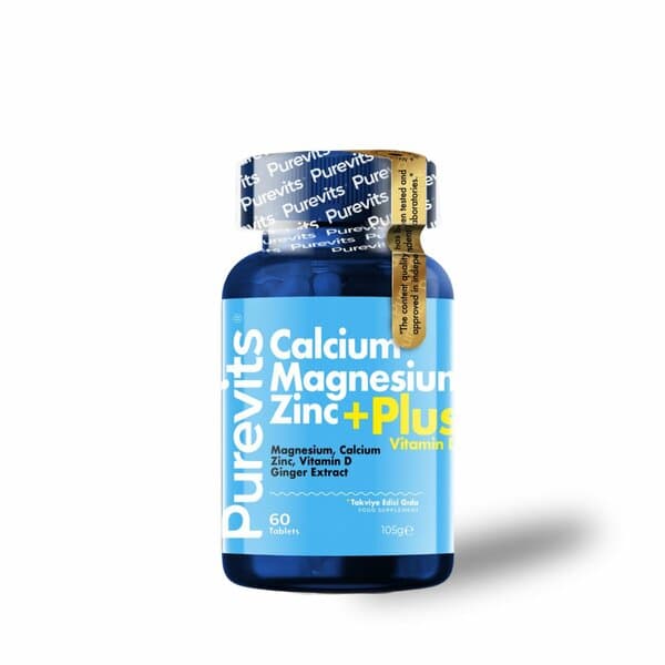 Purevits Purevits ca mg zn vitamin d - 60 tablets