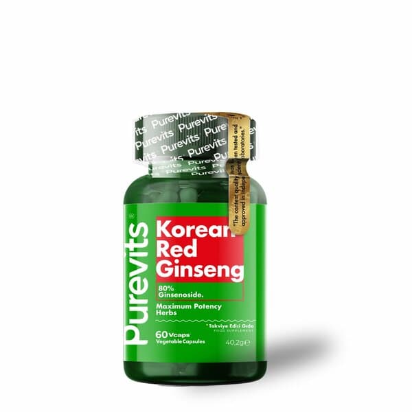 Purevits Purevits korean ginseng 60 v-caps