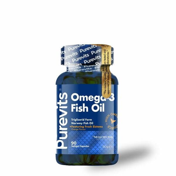 Purevits Purevits advanced omega-3 fish oil 90 softgmainss