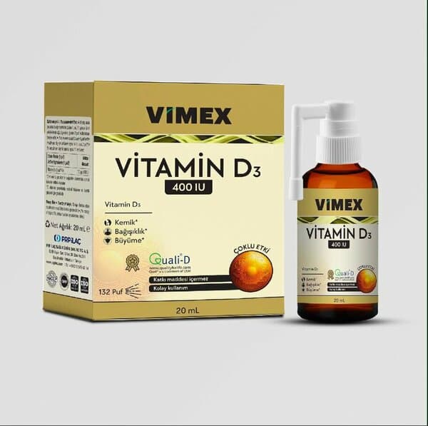 Spray Vimex Vitamin d3 iu 20 ml