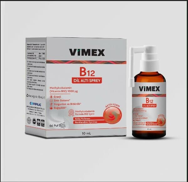 Spray Vimex B12 dil alti 10 ml