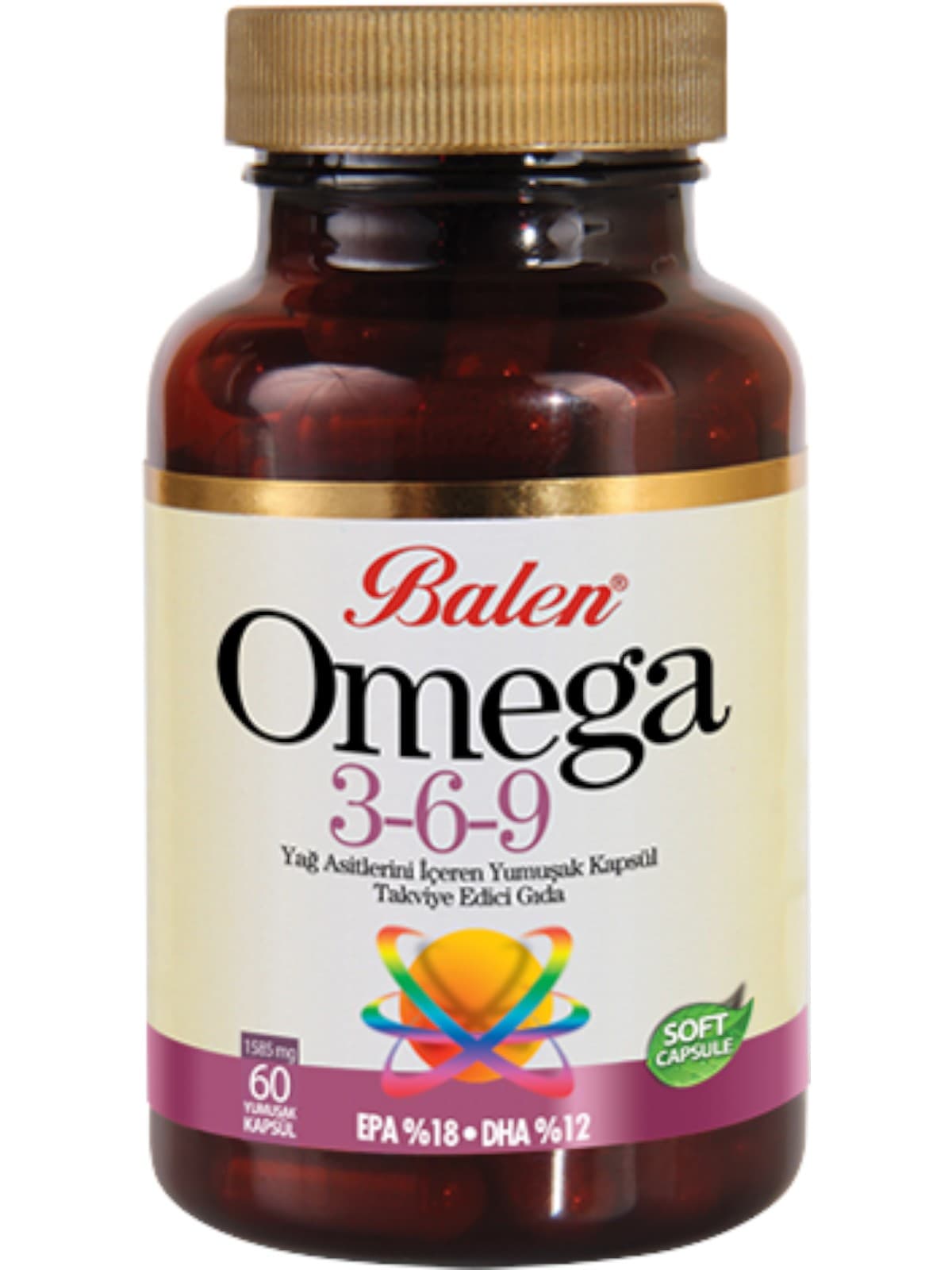 Oméga 3-6-9 Balen – capsules molles