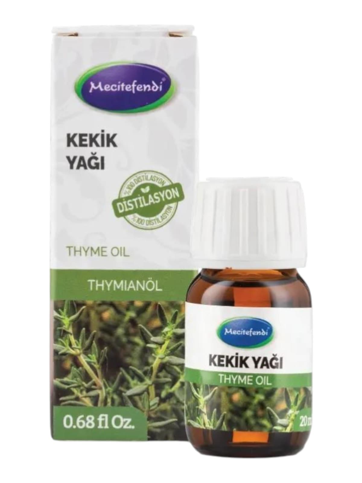 Huile essentielle de thym Mecitefendi, 20 ml