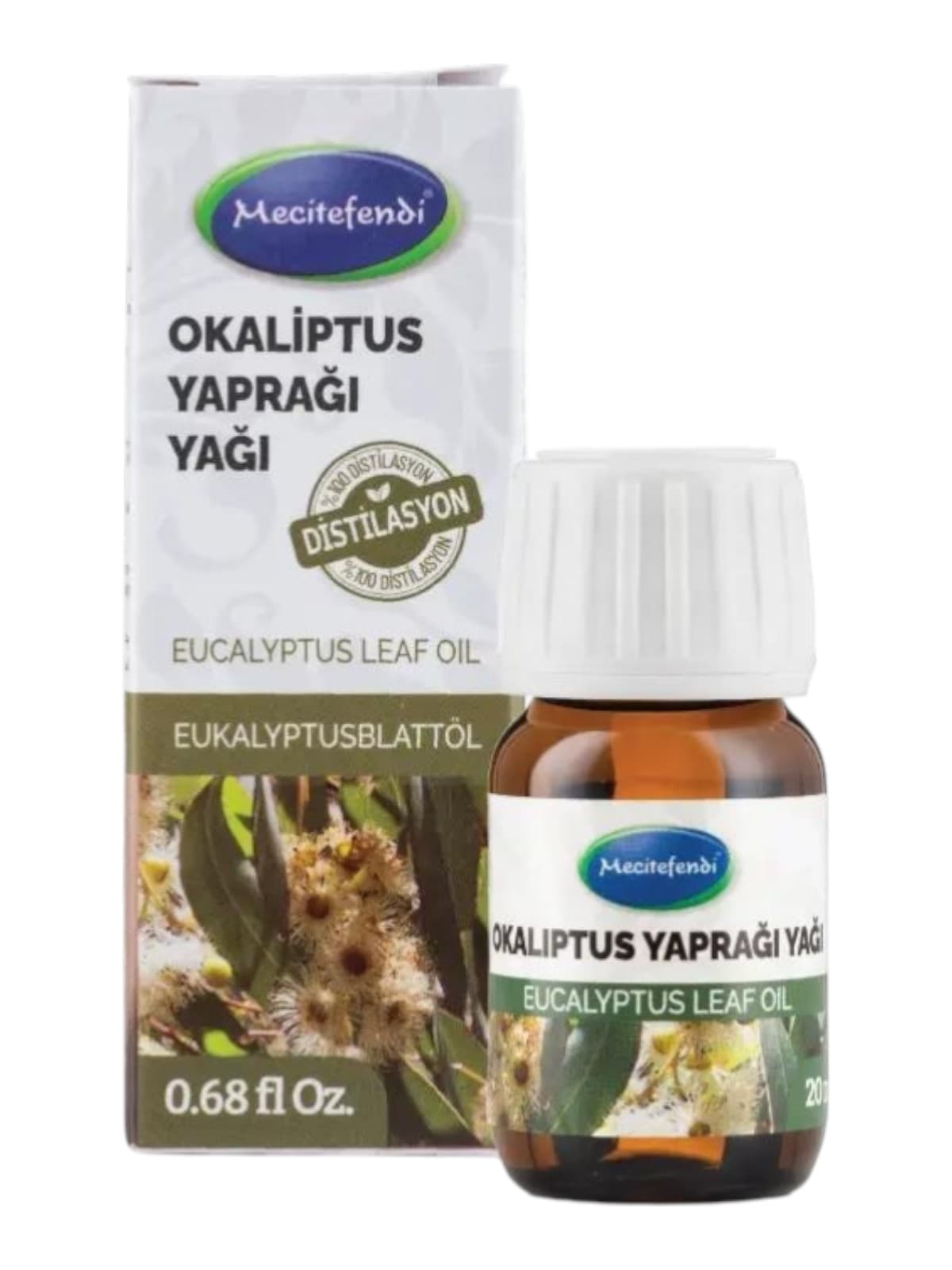 Huile essentielle d’eucalyptus Mecitefendi, 20 ml