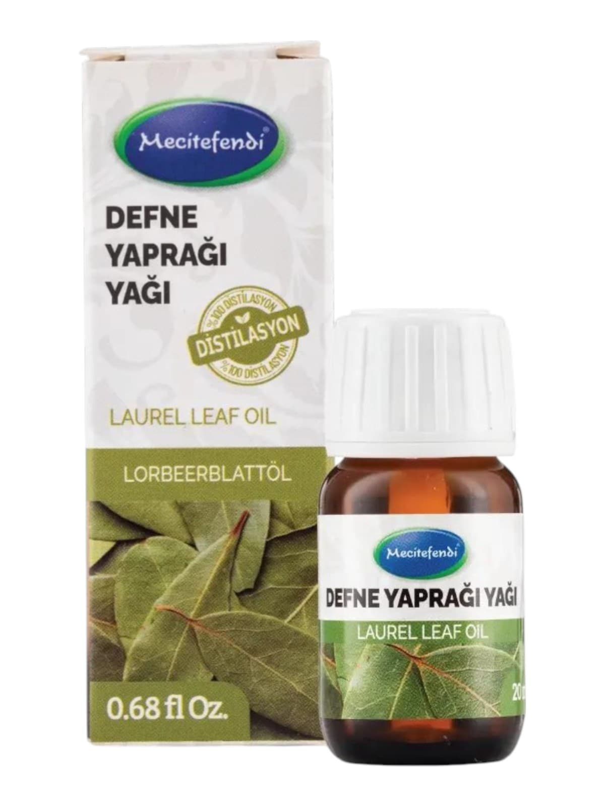 Huile de feuilles de laurier Mecitefendi, 20 ml